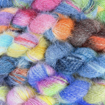 Νήμα μαλλιού για χειροποίητο πλέξιμο (Μαλλί σε επεξεργασία, Ομαδικό νήμα, Ψευδώνυμο Olaf)