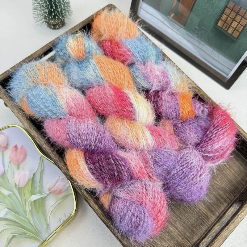 Fire de lână pentru tricotat manual (înfășurare lână, fire de grup, alias Olaf)