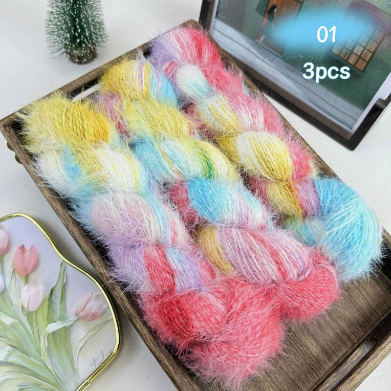 Fire de lână pentru tricotat manual (înfășurare lână, fire de grup, alias Olaf)