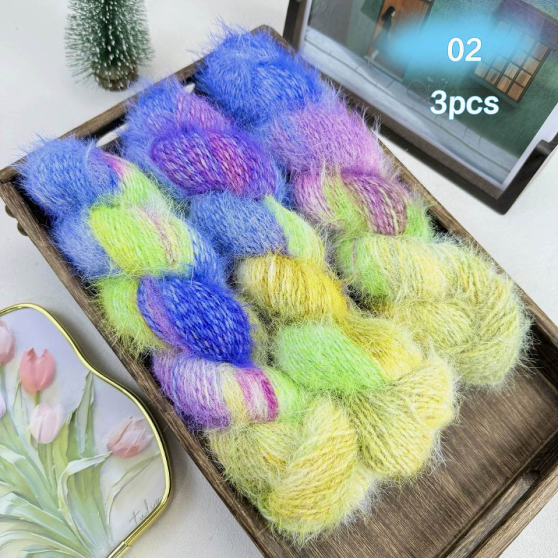 Fire de lână pentru tricotat manual (înfășurare lână, fire de grup, alias Olaf)