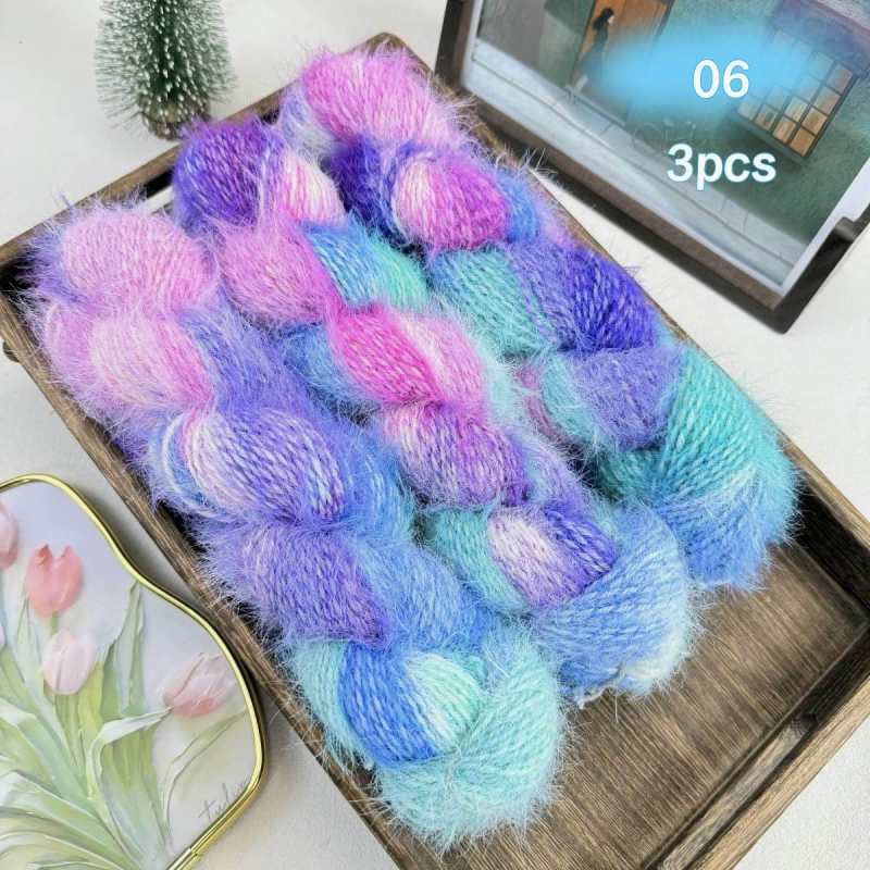 Fire de lână pentru tricotat manual (înfășurare lână, fire de grup, alias Olaf)