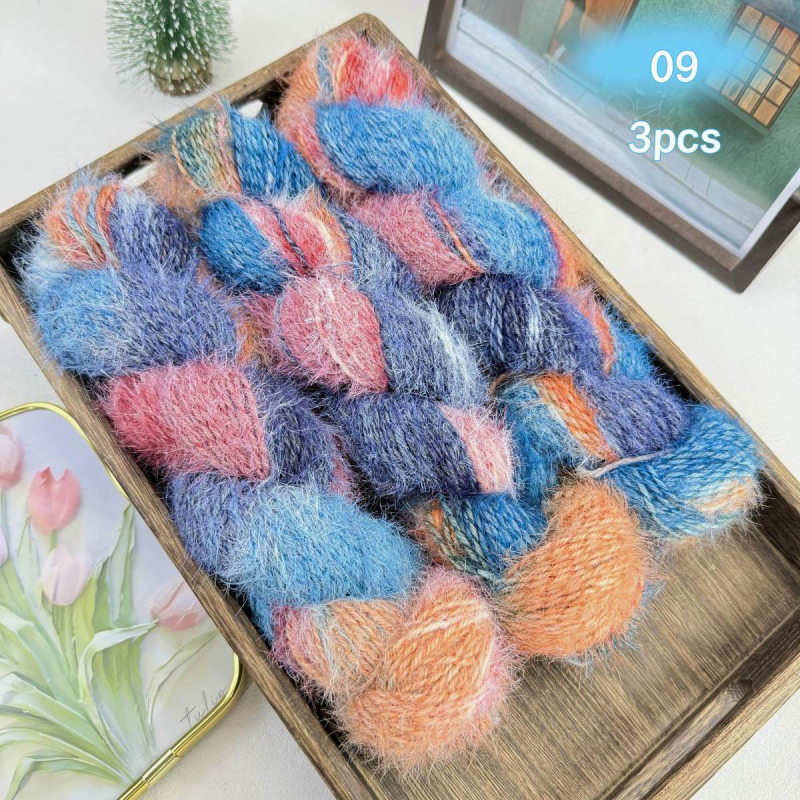 Fire de lână pentru tricotat manual (înfășurare lână, fire de grup, alias Olaf)