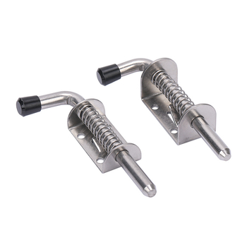 Тежка неръждаема стомана пружинна защелка за шкафове на механично оборудване, 304, модерен минималистичен стил, модел: множество спецификации