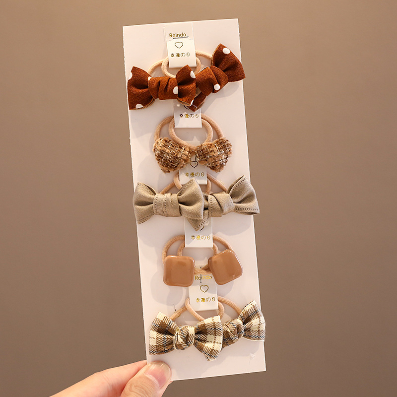 Plaukų segtukas su kaspinu vaikams - Rankų darbo, Medžiaga: plastikas/derva, Forma: kaspinas, Amžius: 0–10 metų