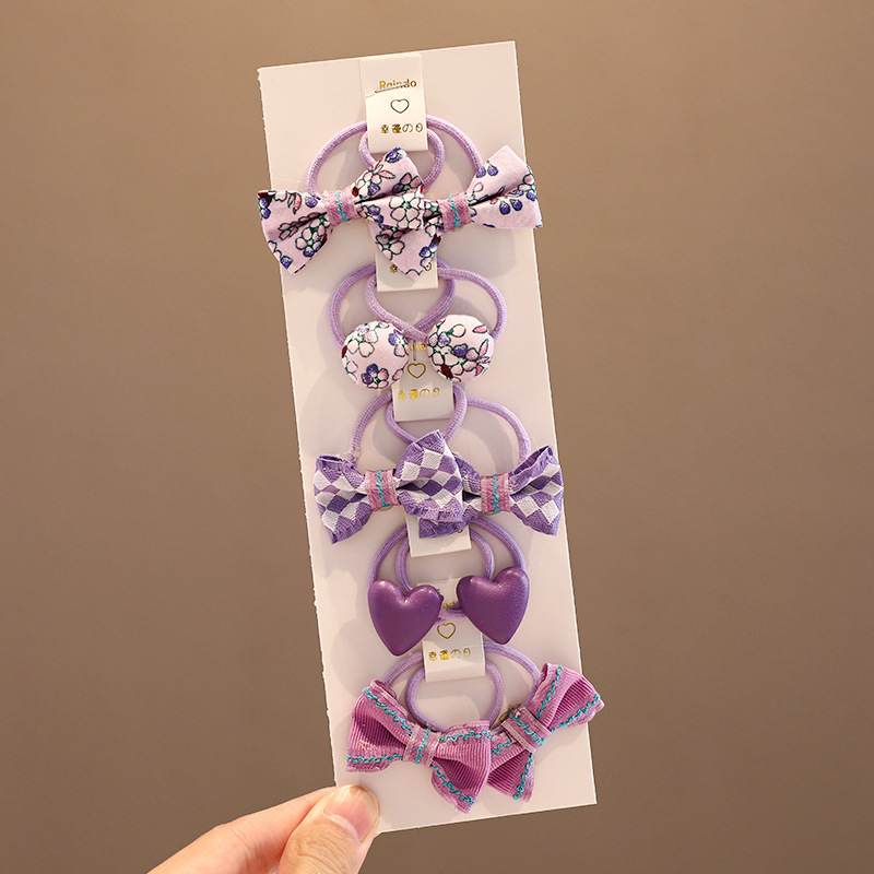 Plaukų segtukas su kaspinu vaikams - Rankų darbo, Medžiaga: plastikas/derva, Forma: kaspinas, Amžius: 0–10 metų