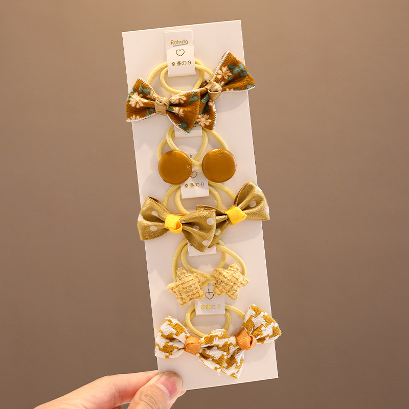 Plaukų segtukas su kaspinu vaikams - Rankų darbo, Medžiaga: plastikas/derva, Forma: kaspinas, Amžius: 0–10 metų