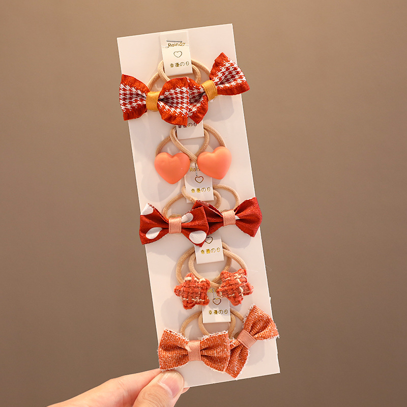 Plaukų segtukas su kaspinu vaikams - Rankų darbo, Medžiaga: plastikas/derva, Forma: kaspinas, Amžius: 0–10 metų