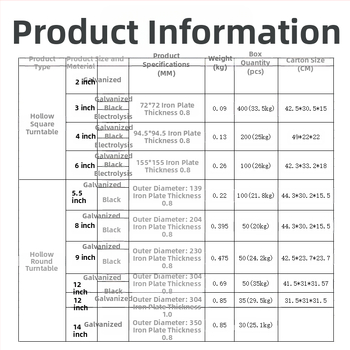 Κούφια περιστρεφόμενη βάση έκθεσης επίπλων για καρέκλες, τραπέζια, βιτρίνες και βιβλιοθήκες; Υλικό: A3 χάλυβας πλάκα; Διαδικασία: τυποποίηση μετάλλου; Στυλ: μοντέρνος μινιμαλισμός