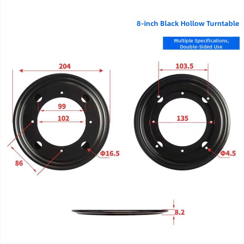 Üreges forgó bemutató bázis bútorokhoz (székek, asztalok, vitrinek és könyvespolcok) – anyag: A3 acéllemez; gyártási eljárás: fémstancolás; stílus: modern minimál