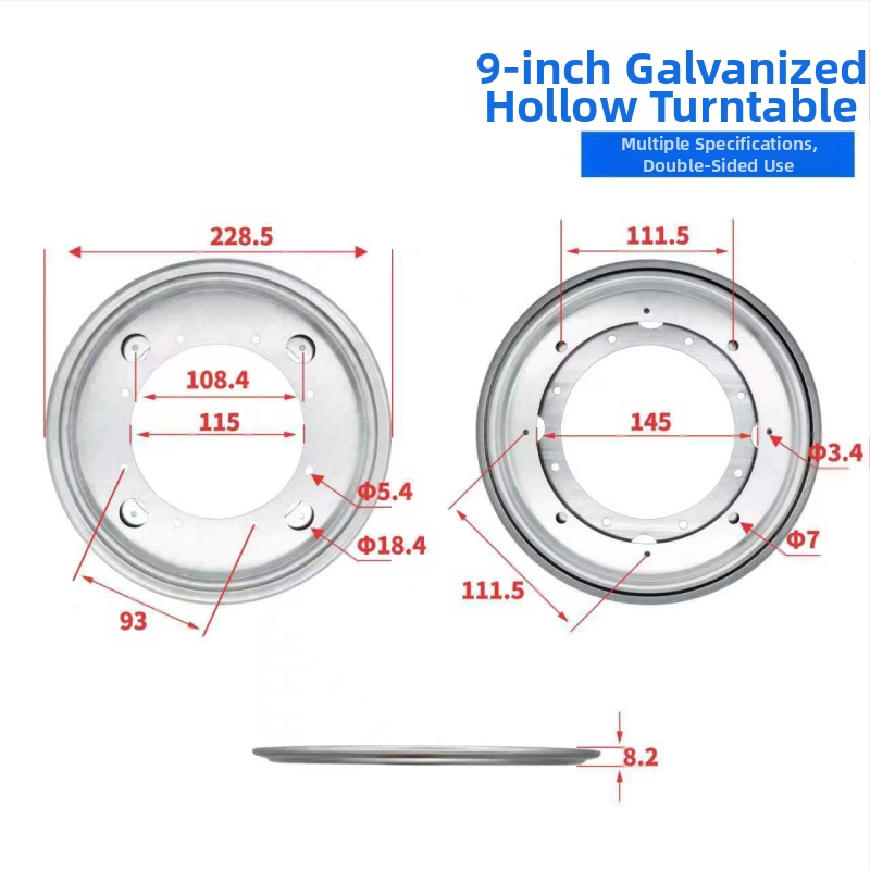 Üreges forgó bemutató bázis bútorokhoz (székek, asztalok, vitrinek és könyvespolcok) – anyag: A3 acéllemez; gyártási eljárás: fémstancolás; stílus: modern minimál