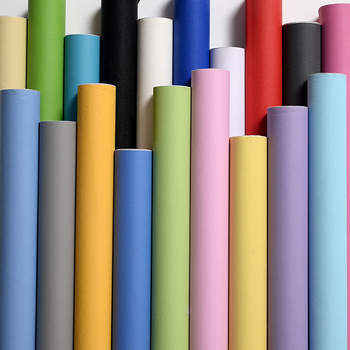 Самозалепващ PVC тапет за дневна, спалня, кабинет и търговски помещения – водоустойчива, солидна шарка, модерен минималистичен стил.