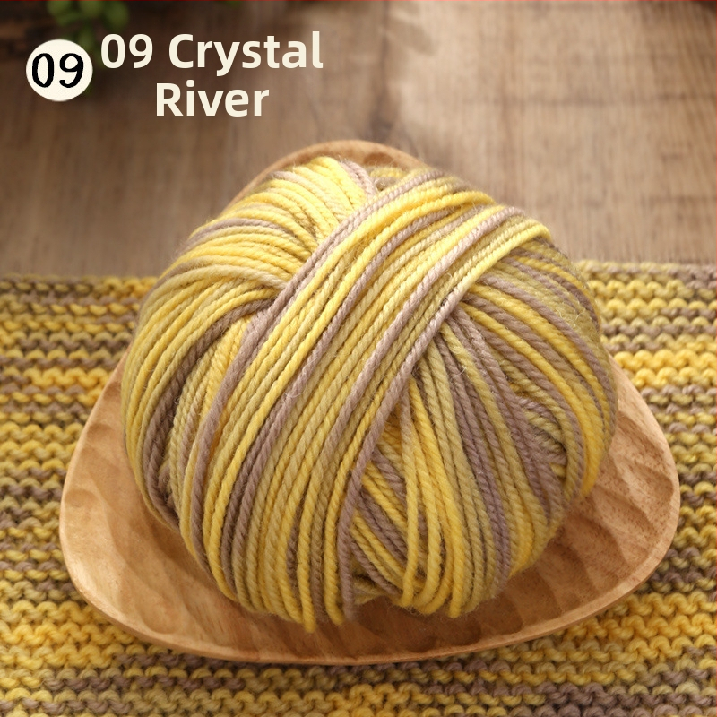 Acridine Вълнени конци за тъкане – полу-ворстед, групово влакно