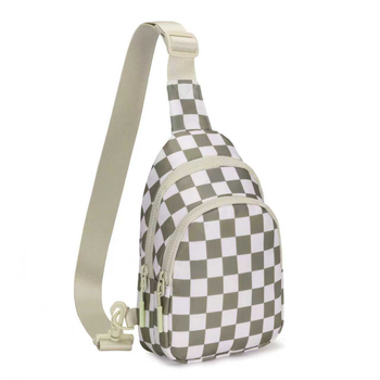 Τσάντα σλιγκ για ταξίδια και υπαίθριους αθλητισμούς, πολυεστέρας, αδιάβροχη, υπερβολικά ελαφριά, ανθεκτική στη φθορά, επεκτάσιμος σχεδιασμός