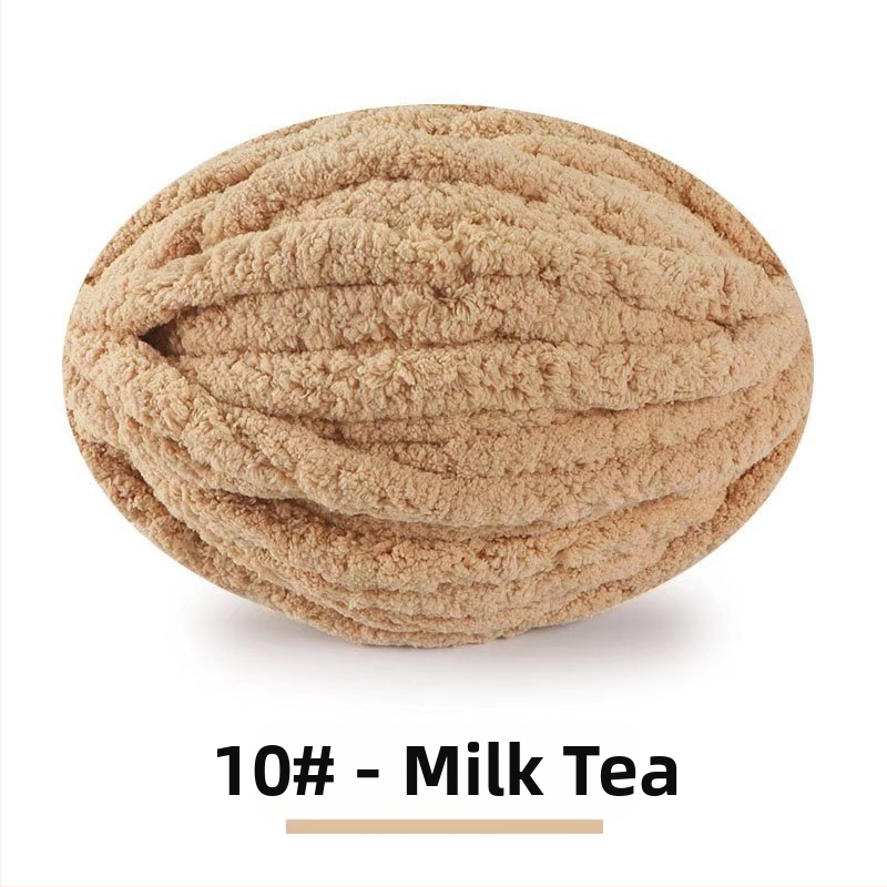 Ръчно тъкана TUAN-Line прежда за плетене, 10S, 1 нишка, ринг-спин, 100% полиестер, смесена