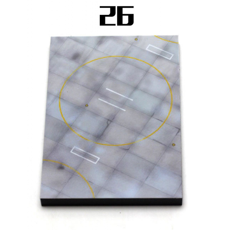 Μοντέλο διαδρομής αεροδρομίου 1:72 με σκηνή καταστρώματος πλοίου, μη ηλεκτρικό, μη συναρμολογούμενο, κατάλληλο для 14+ ετών