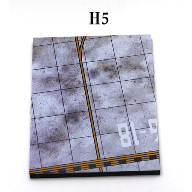 Μοντέλο διαδρομής αεροδρομίου 1:72 με σκηνή καταστρώματος πλοίου, μη ηλεκτρικό, μη συναρμολογούμενο, κατάλληλο для 14+ ετών