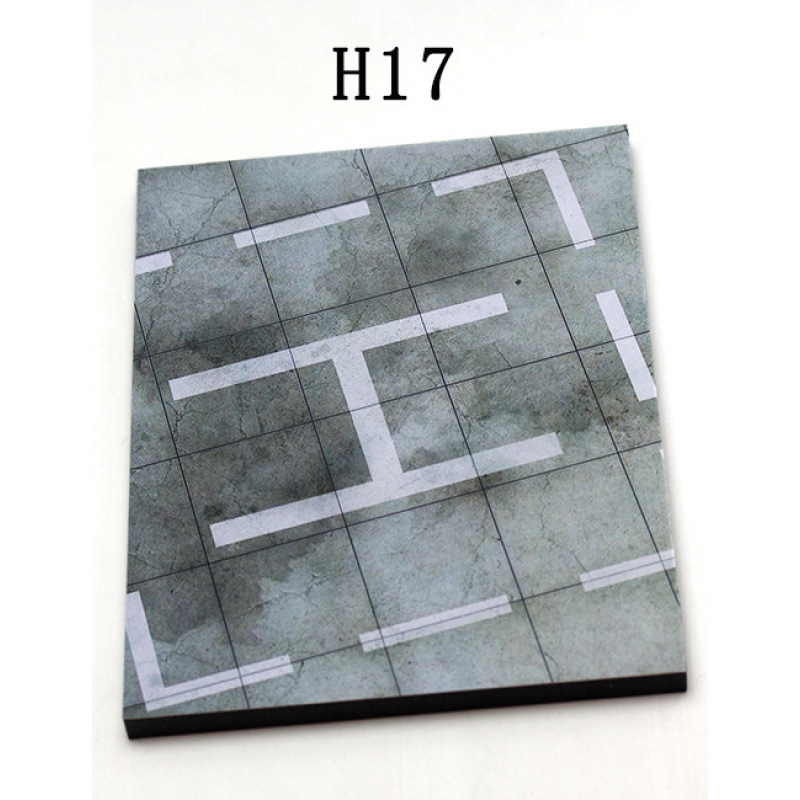 Μοντέλο διαδρομής αεροδρομίου 1:72 με σκηνή καταστρώματος πλοίου, μη ηλεκτρικό, μη συναρμολογούμενο, κατάλληλο для 14+ ετών