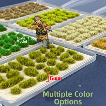 Пясъчен архитектурен макет: нерегуларна тревна група, Nylon материал, цветна кутия, DIY и OEM лого, подходящ за възраст 15–35