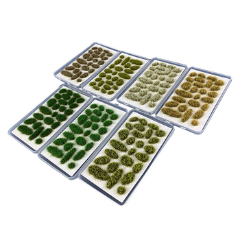 Пясъчен архитектурен макет: нерегуларна тревна група, Nylon материал, цветна кутия, DIY и OEM лого, подходящ за възраст 15–35