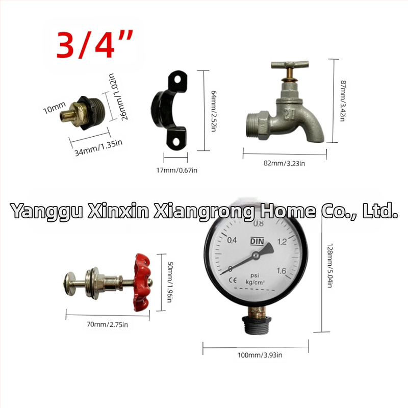 6 бр. тръбни скоби за рафт — чугунена с резба, ретро индустриален стил, DIY декор за мебели