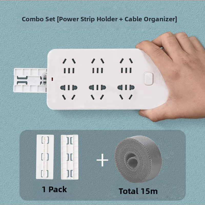 Nylon kábelrendező Velcro kötőkkel az asztali kábelek rendezésére