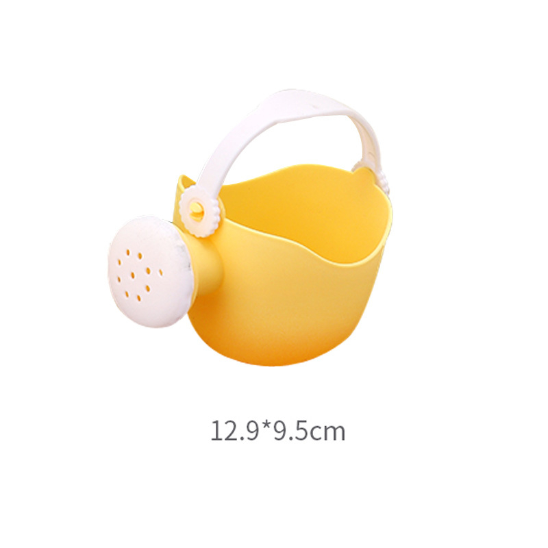 Paplūdimių smėlio žaidimų komplektas su sulankstomu kibiru, kastuvu ir smėlio laikrodžio priedais – iš plastiko, vaikams 4–6 metų