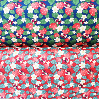 Αμερικανική σειρά: 40s twill βαμβακερό ύφασμα για μωρά – μικρό λουλουδάτο σχέδιο, εκτύπωση με κόλλα, 100% βαμβάκι