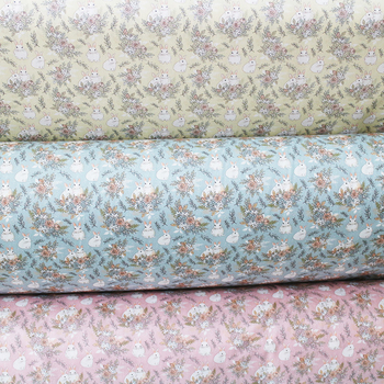 Αμερικανική σειρά: 40s twill βαμβακερό ύφασμα για μωρά – μικρό λουλουδάτο σχέδιο, εκτύπωση με κόλλα, 100% βαμβάκι