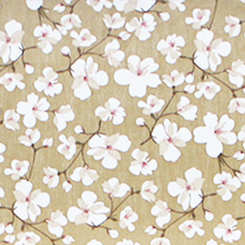 Amerikas sērija: 40s twill kokvilnas audums zīdaiņu apģērbiem – mazs ziedu raksts, līmēta drukāšana, 100% kokvilna