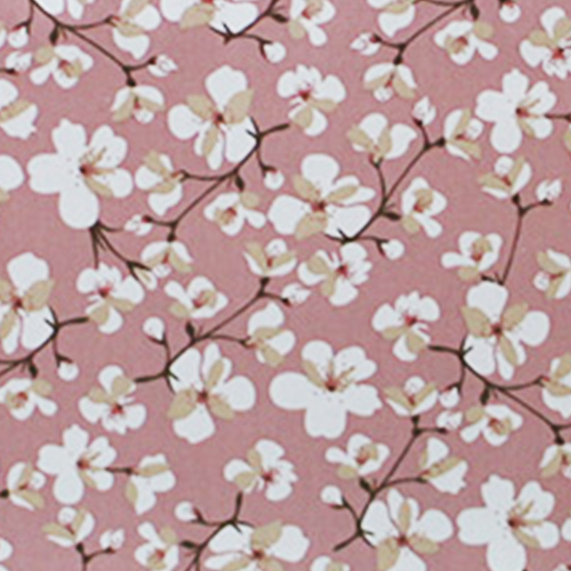 Amerikas sērija: 40s twill kokvilnas audums zīdaiņu apģērbiem – mazs ziedu raksts, līmēta drukāšana, 100% kokvilna