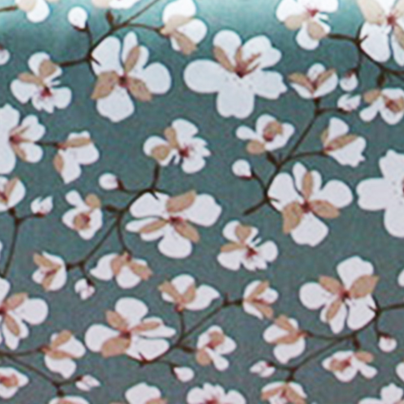 Amerikas sērija: 40s twill kokvilnas audums zīdaiņu apģērbiem – mazs ziedu raksts, līmēta drukāšana, 100% kokvilna