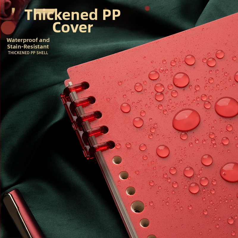 Sijin петлинейна нотна книга с разгъващи се листове, модел A5/B5, Lin Dao хартия, 60 листа, 26 дупки