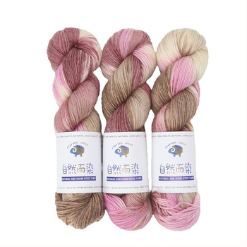 Dopamine rokas krāsots vilnas diegs, 100 g, bez pūšanas, silts, sarullēts diegs, Good Color zīmols