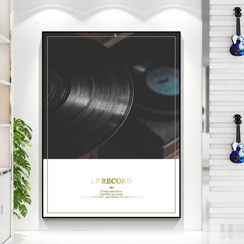 Декоративна висяща картина с прост и модерен стил; без рамка; текстилна филмова основа; модел 7820626; едно парче