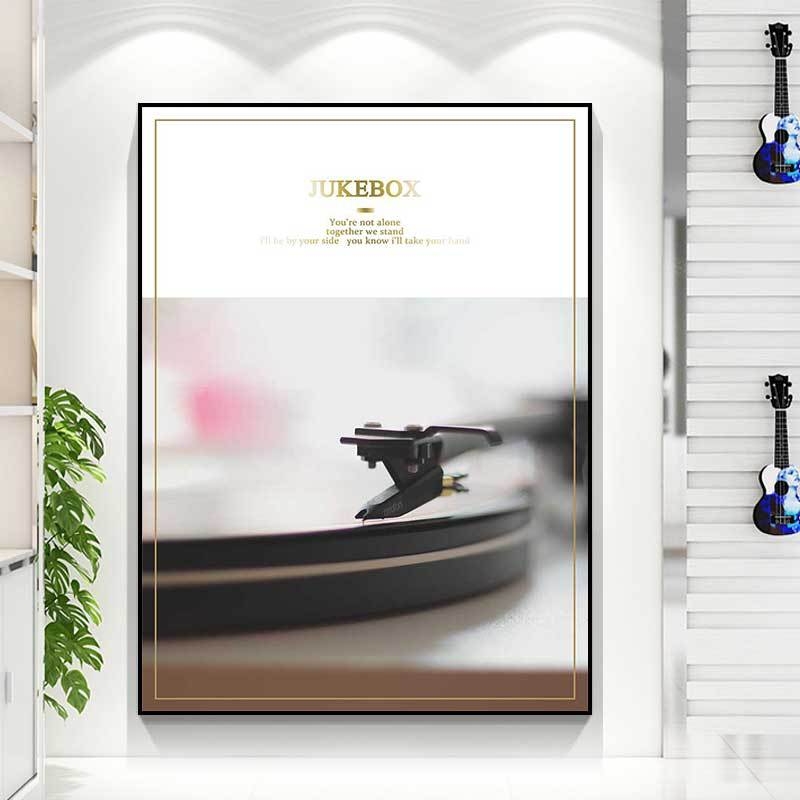 Декоративна висяща картина с прост и модерен стил; без рамка; текстилна филмова основа; модел 7820626; едно парче