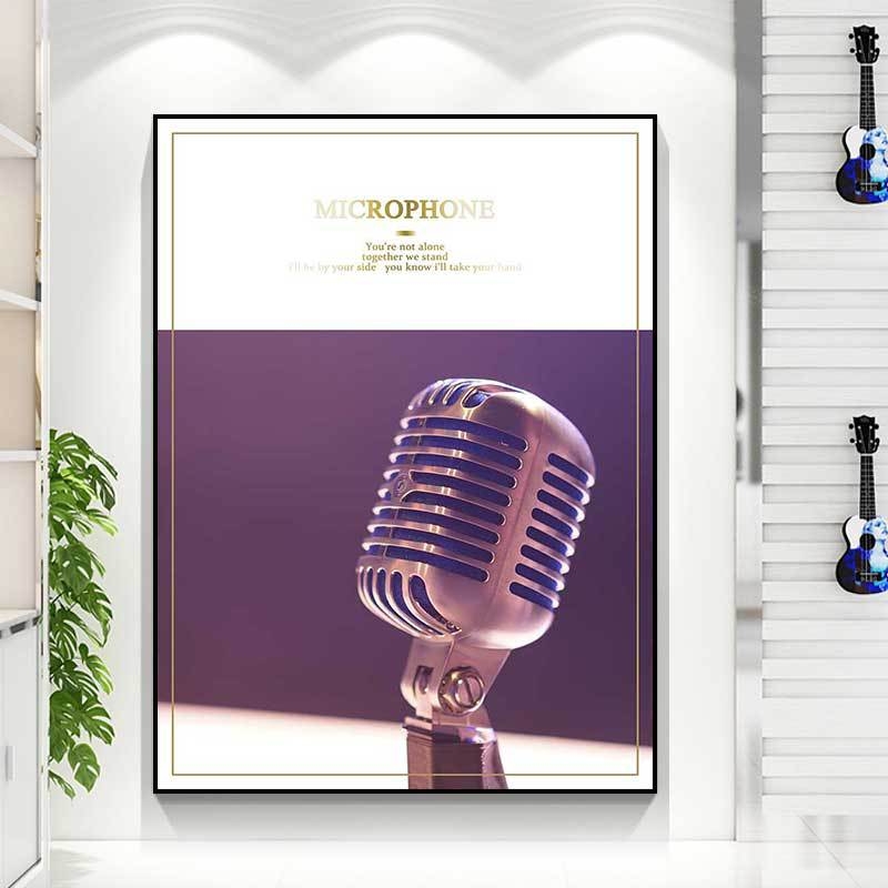 Декоративна висяща картина с прост и модерен стил; без рамка; текстилна филмова основа; модел 7820626; едно парче