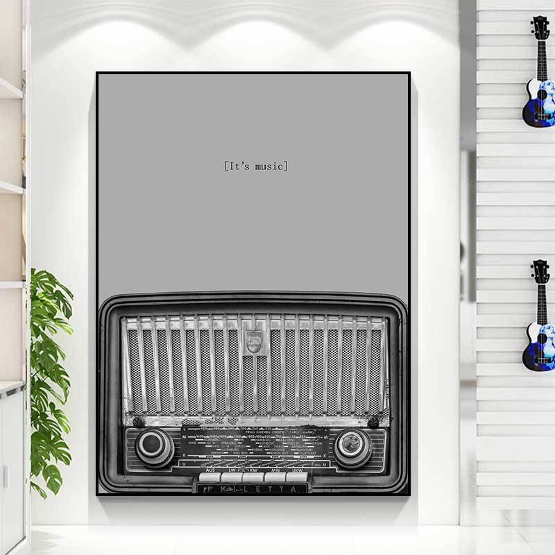 Декоративна висяща картина с прост и модерен стил; без рамка; текстилна филмова основа; модел 7820626; едно парче