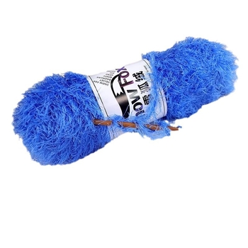 Μάλλινο φουλάρι Snow Fox βελούρι φλίς, σπειροπλεγμένο νήμα σε ομάδες, πλεκτό, Yunzhen