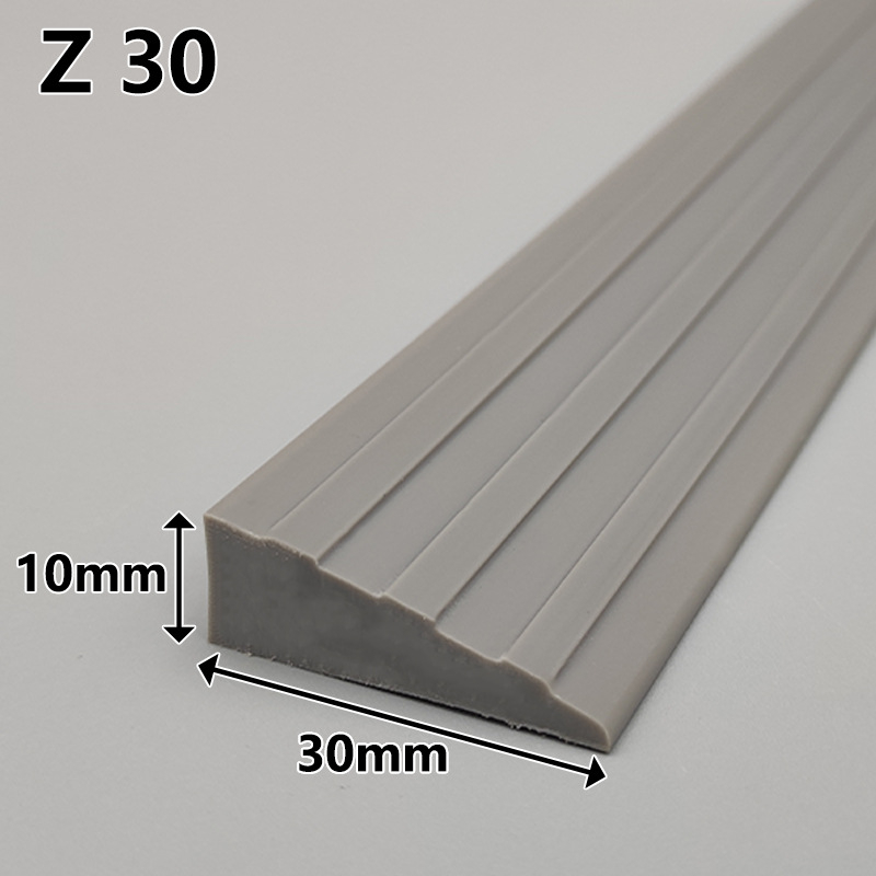 PVC мека самозалепваща наклонна подложка за робот-прахосмувачка, прагова лента за вътрешни врати, водоустойчива, против подхлъзване, износоустойчива, 25 мм дебелина