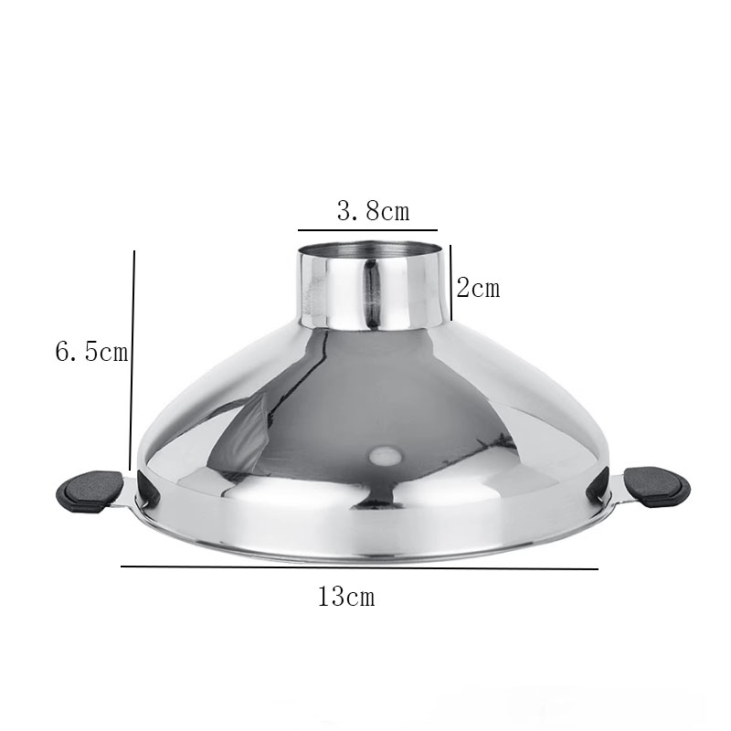 304 nerūdijančio plieno piltuvė virtuvės reikmėms – džemui, aliejui, vynui ir marinuotiems agurkams