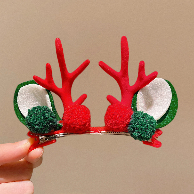 Plaukų segtukas – elnio ragų dizainas, Seiko apdaila, mišrios medžiagos, moterims, ruduo 2024