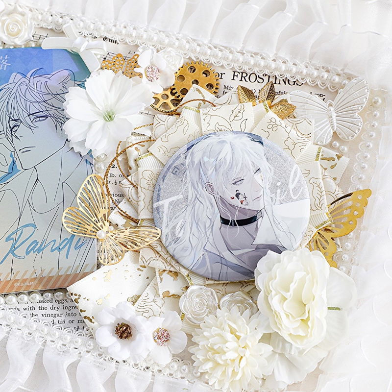 DIY krepšio priedų rinkinys – akriliniai elementai, baroko ženkliukai dekoracijoms, Prekės ženklas: Other; Nėra apdirbimo; Amatas: Kita; IP leidimas: Ne