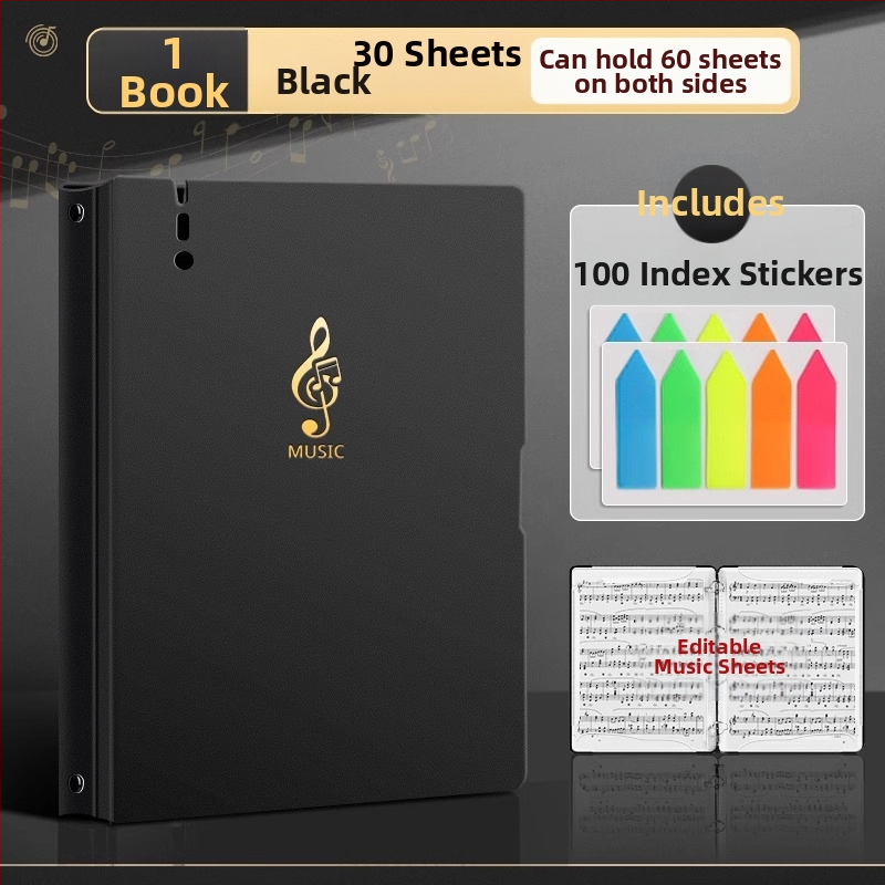 Папка за ноти, модел XWS-LPJ01-0812, материал: пластмаса.