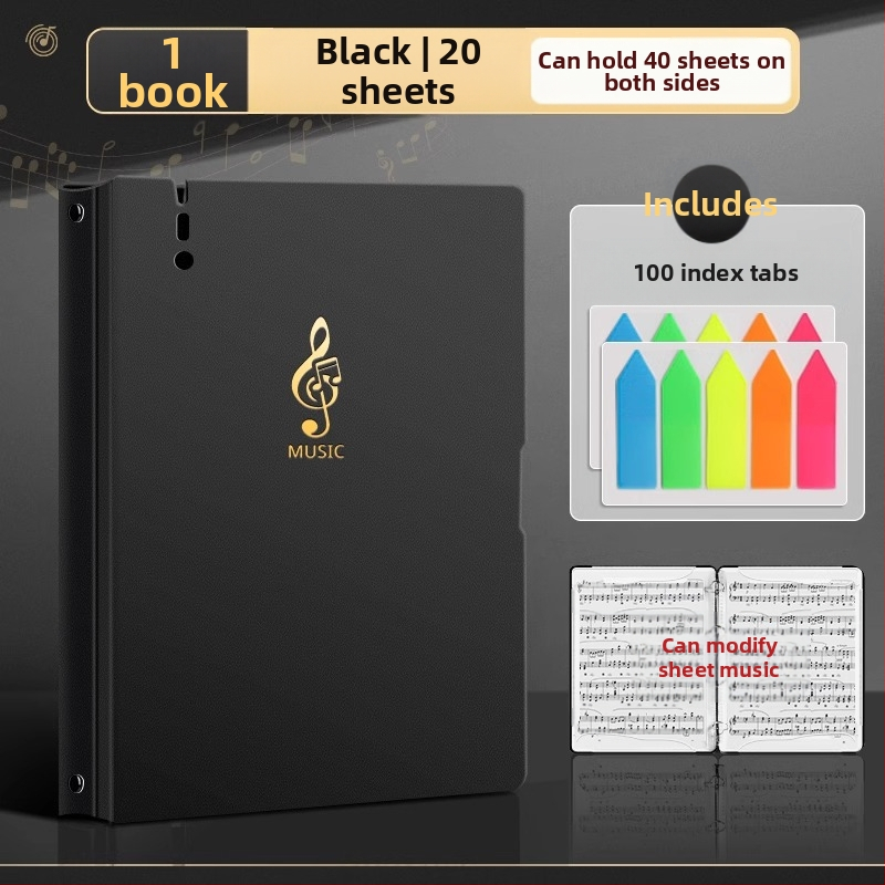 Папка за ноти, модел XWS-LPJ01-0812, материал: пластмаса.