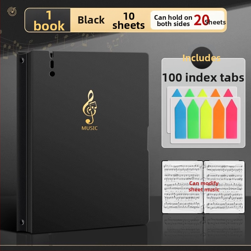 Папка за ноти, модел XWS-LPJ01-0812, материал: пластмаса.