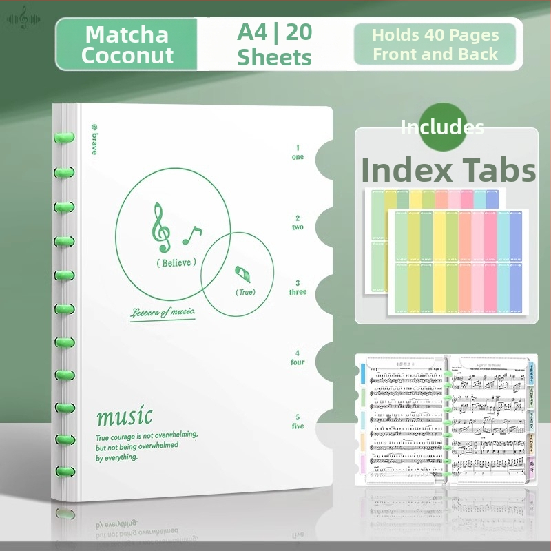 Папка за ноти, модел XWS-LPJ01-0812, материал: пластмаса.