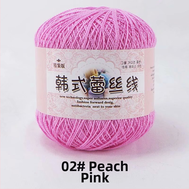 Fir de dantelă pentru croșetat, varietate 8 lace, 7s ply, 1 fir, fir de grup