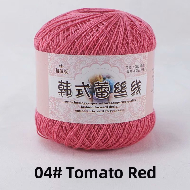 Fir de dantelă pentru croșetat, varietate 8 lace, 7s ply, 1 fir, fir de grup