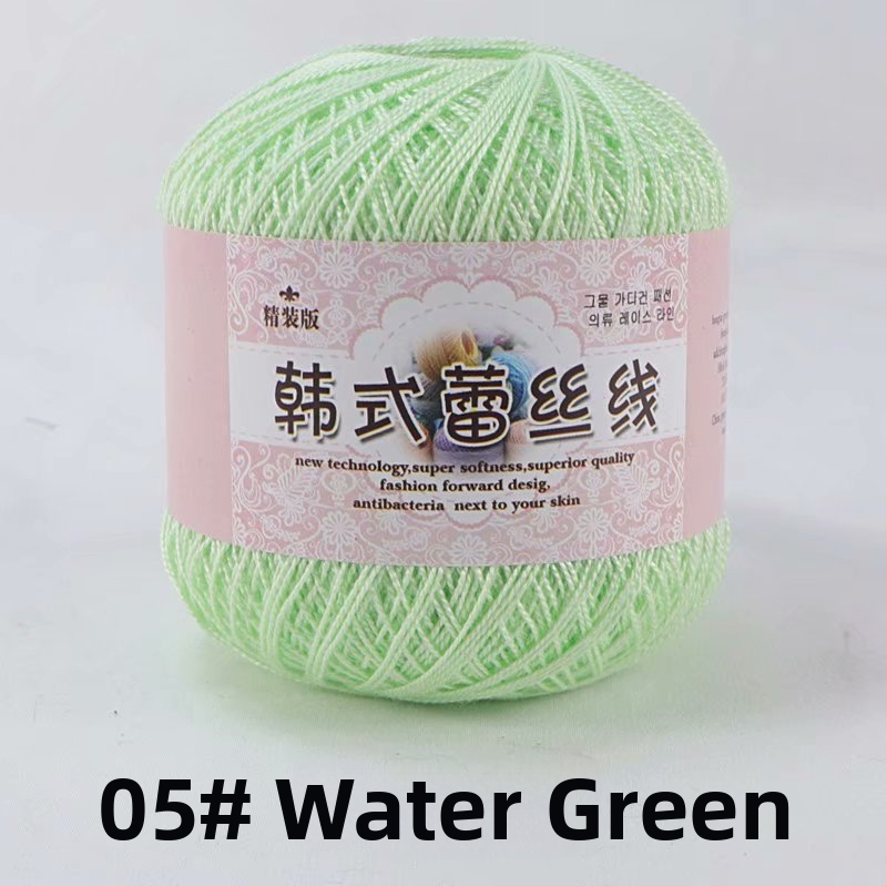 Fir de dantelă pentru croșetat, varietate 8 lace, 7s ply, 1 fir, fir de grup