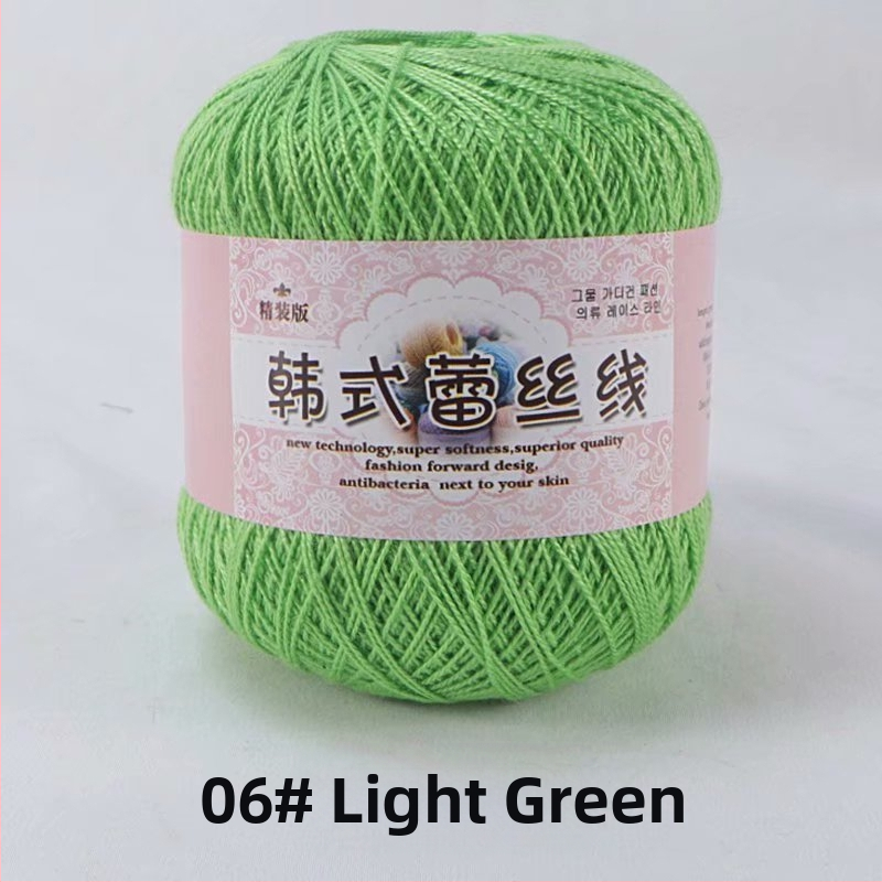 Fir de dantelă pentru croșetat, varietate 8 lace, 7s ply, 1 fir, fir de grup